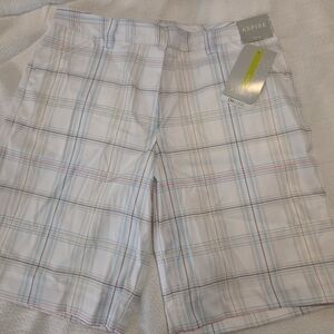 Aspire Pasrel Plaid Golf Shorts